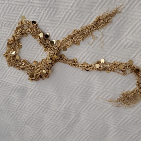 Sequin Waist Belt Sash- Vintage - Picture 5 of 5